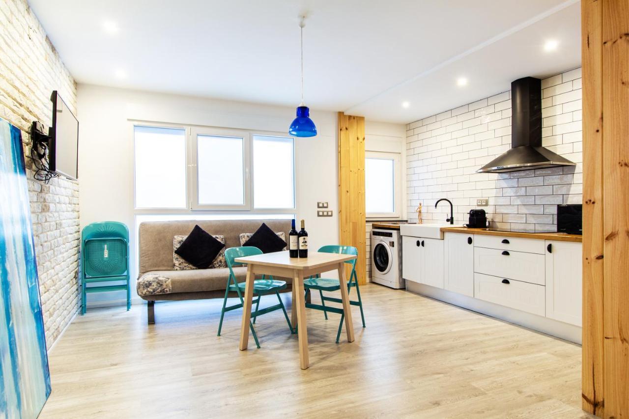 Ferienwohnung Chic Y Renovado Loft En La Playa Valencia Exterior foto